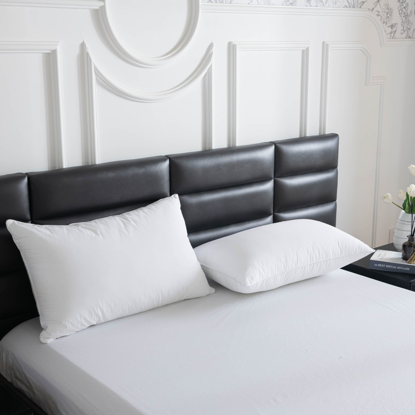 White Pillow Insert 48x74cm Support Core for Home and Hotel