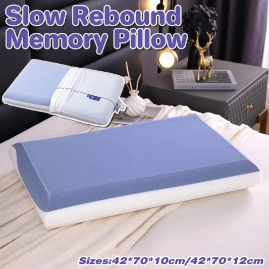 Slow Rebound Memory Foam Pillow for Neck Support Comfort