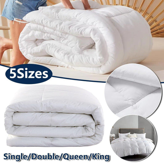 Luxury Hotel Microfiber Down Alternative Quilt Comforter