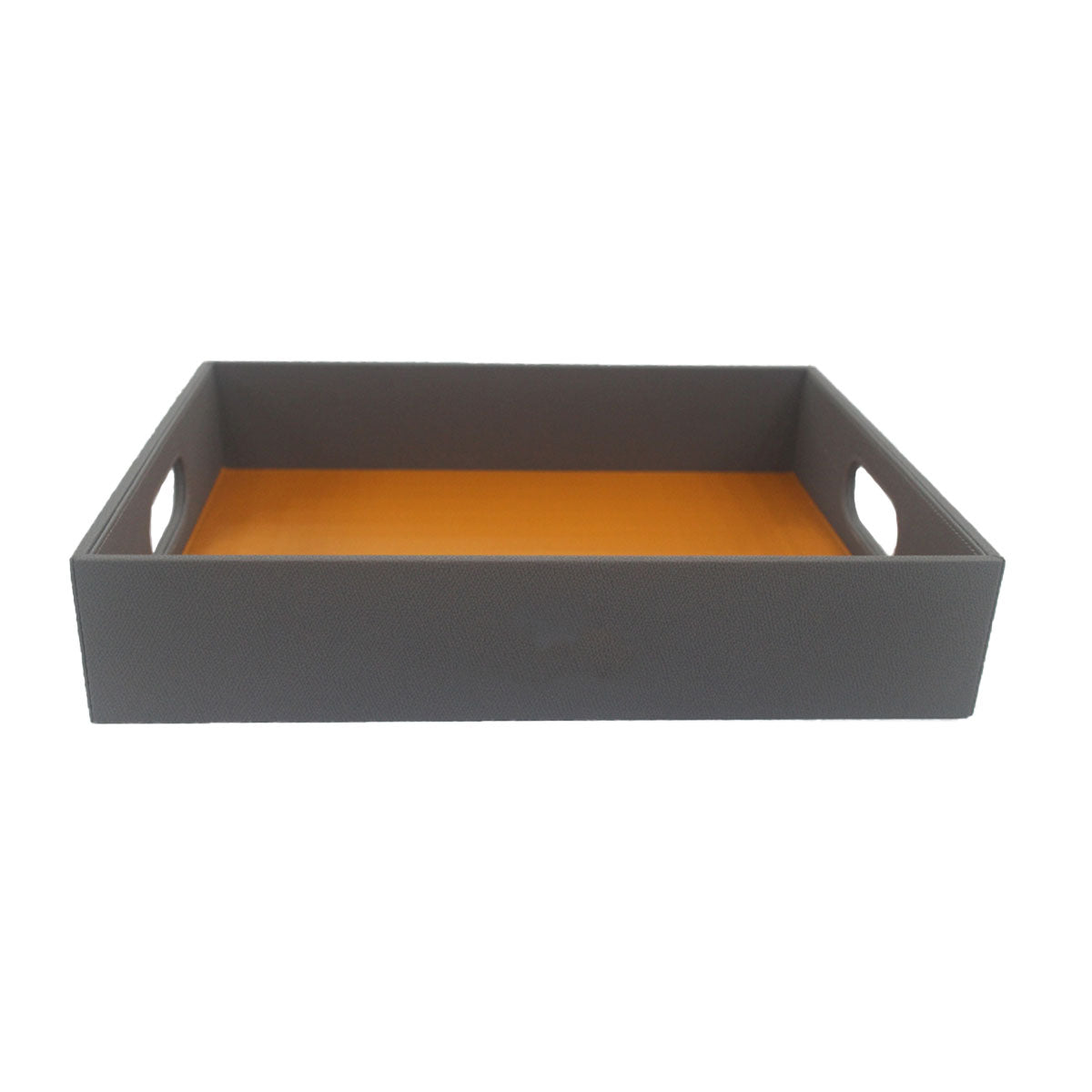 Hotel Shoe Basket Tray Faux Leather Organiser for Guest Room