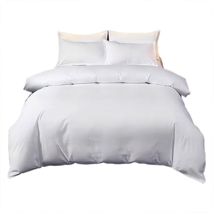 White Duvet Cover Soft Fabric Easy Care for Hotels and Homes