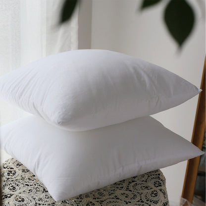 White Cotton Pillow Core with Anti Feather Sanding Cloth