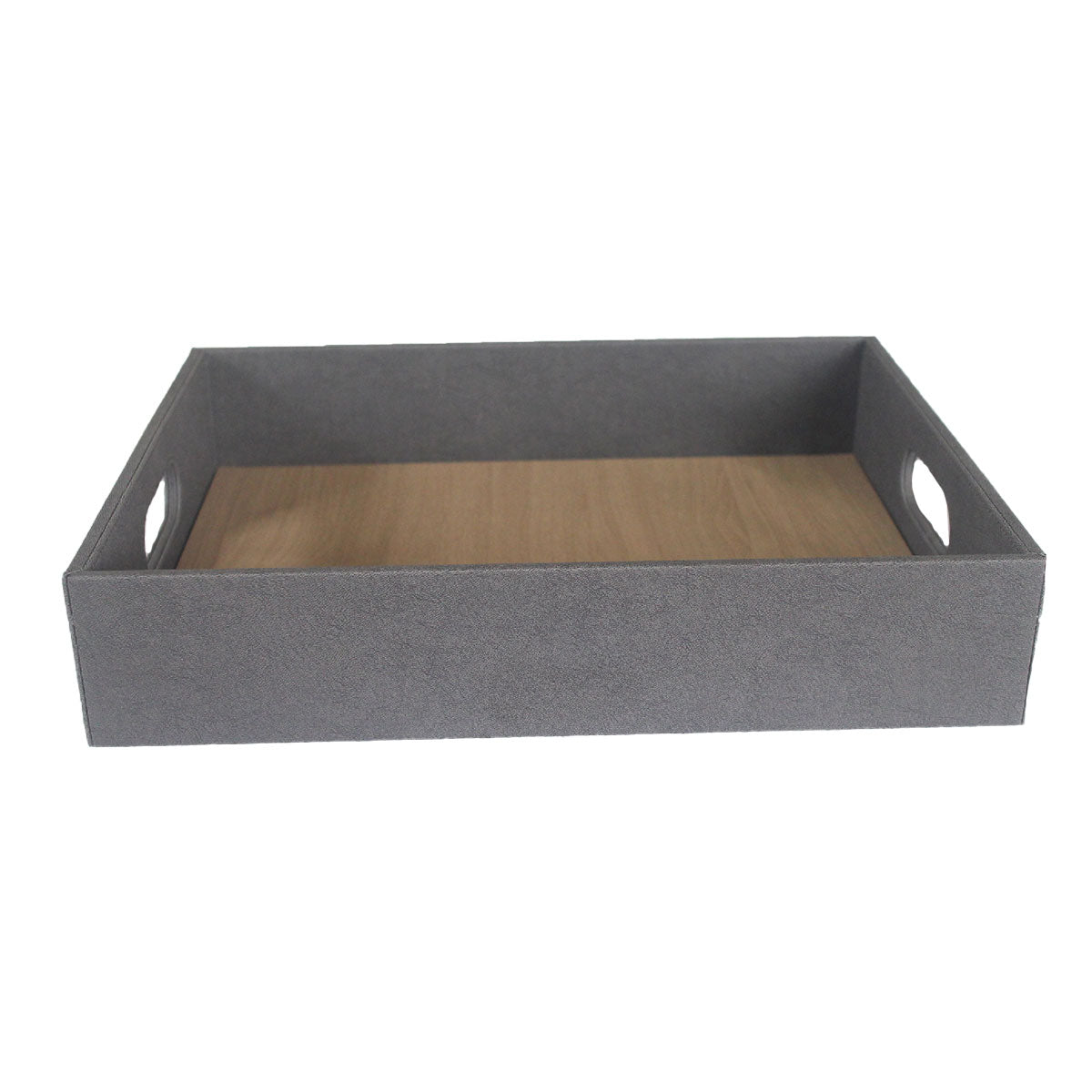 Hotel Shoe Basket Tray Faux Leather Organiser for Guest Room