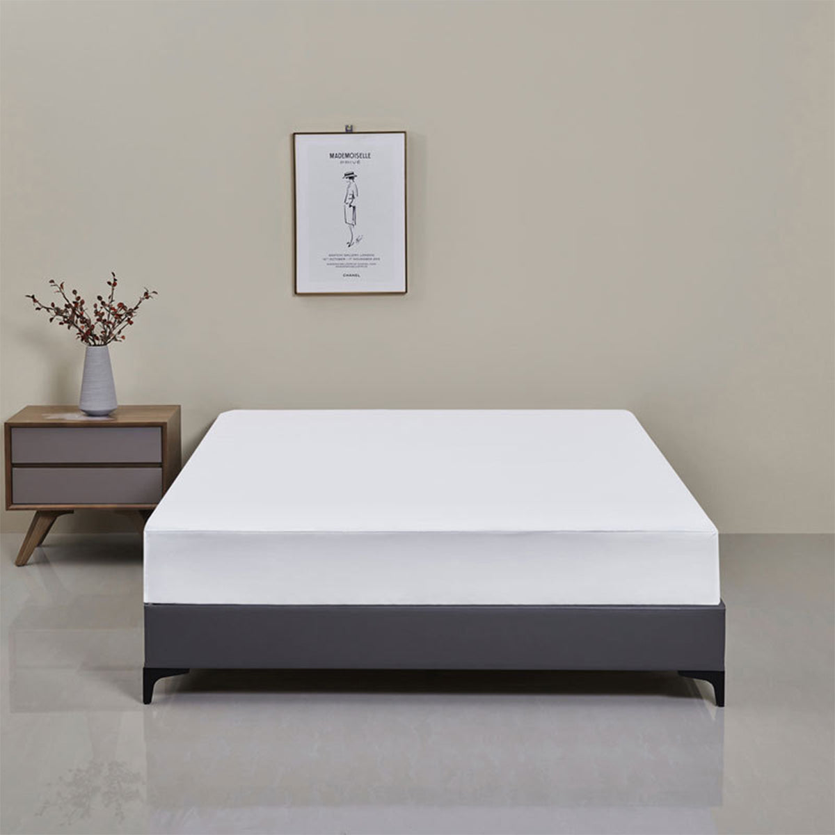 Waterproof Fitted Mattress Protector Bed Cover Sheet