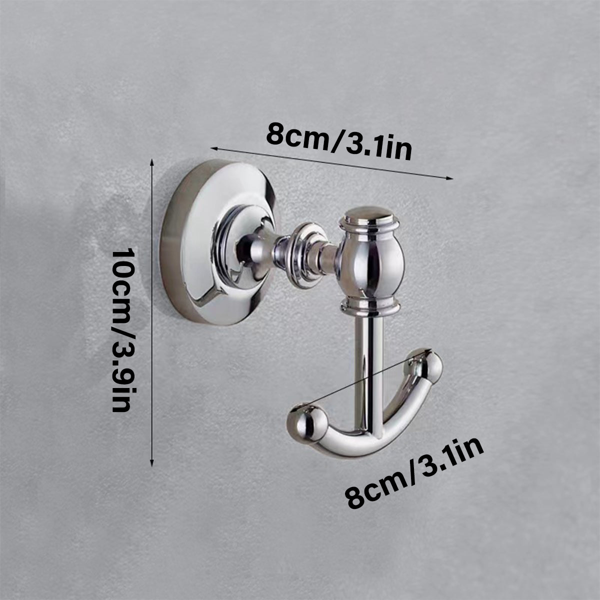 Solid Copper Wall Coat Hook for Entryway Bathroom Towels