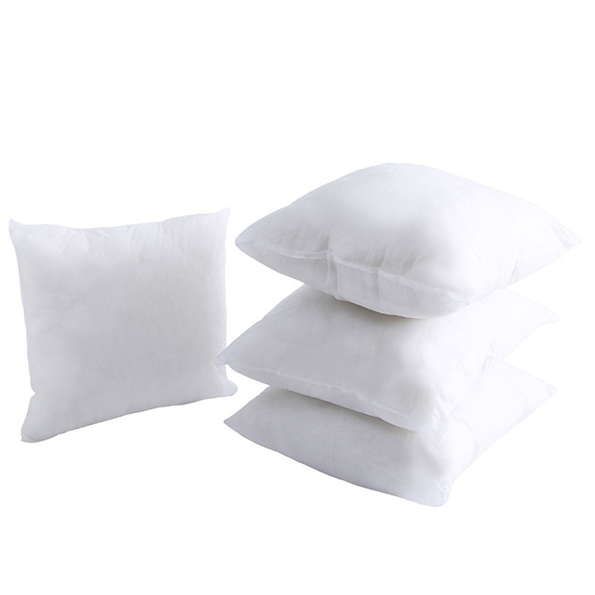 White Cotton Pillow Core with Anti Feather Sanding Cloth