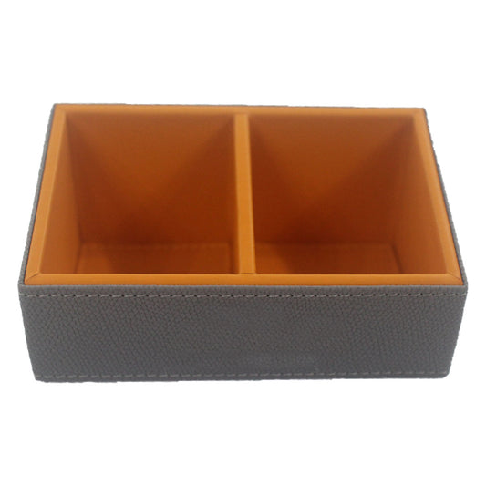 Double Compartment Tea Caddy for Hotel Sugar And Tea Bags
