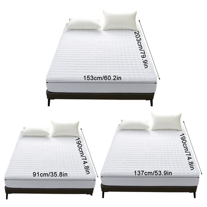 Hotel Mattress Protector Bed Top Cover Waterproof Fitted Sheet