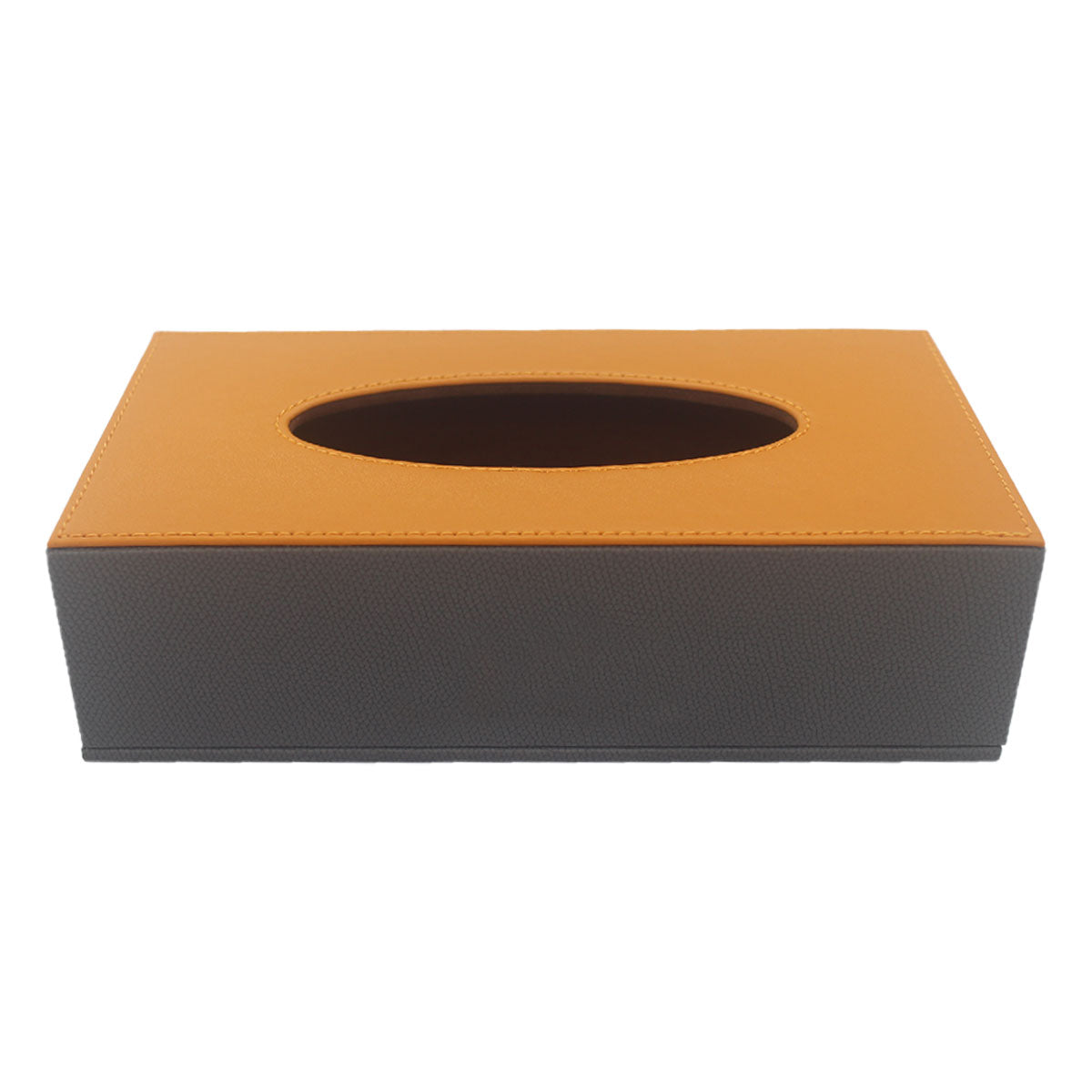 Leather Tissue Box Holder Organiser for Hotel Rooms and Offices
