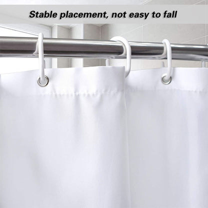 Waterproof Polyester Shower Curtain Liner Bathroom White Home Use