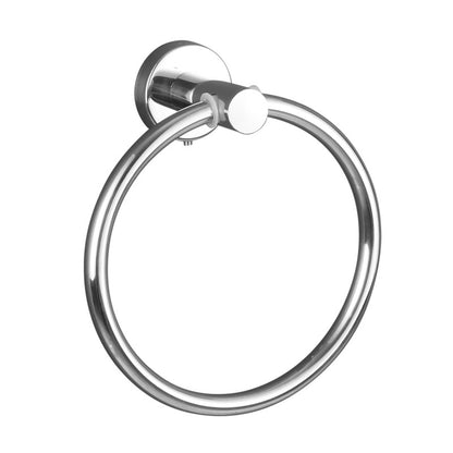 Wall Mounted Bathroom Towel Ring 180 Degree Swivel