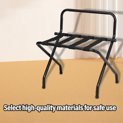 Foldable Luggage Rack Stainless Steel for Hotel Suitcase Support
