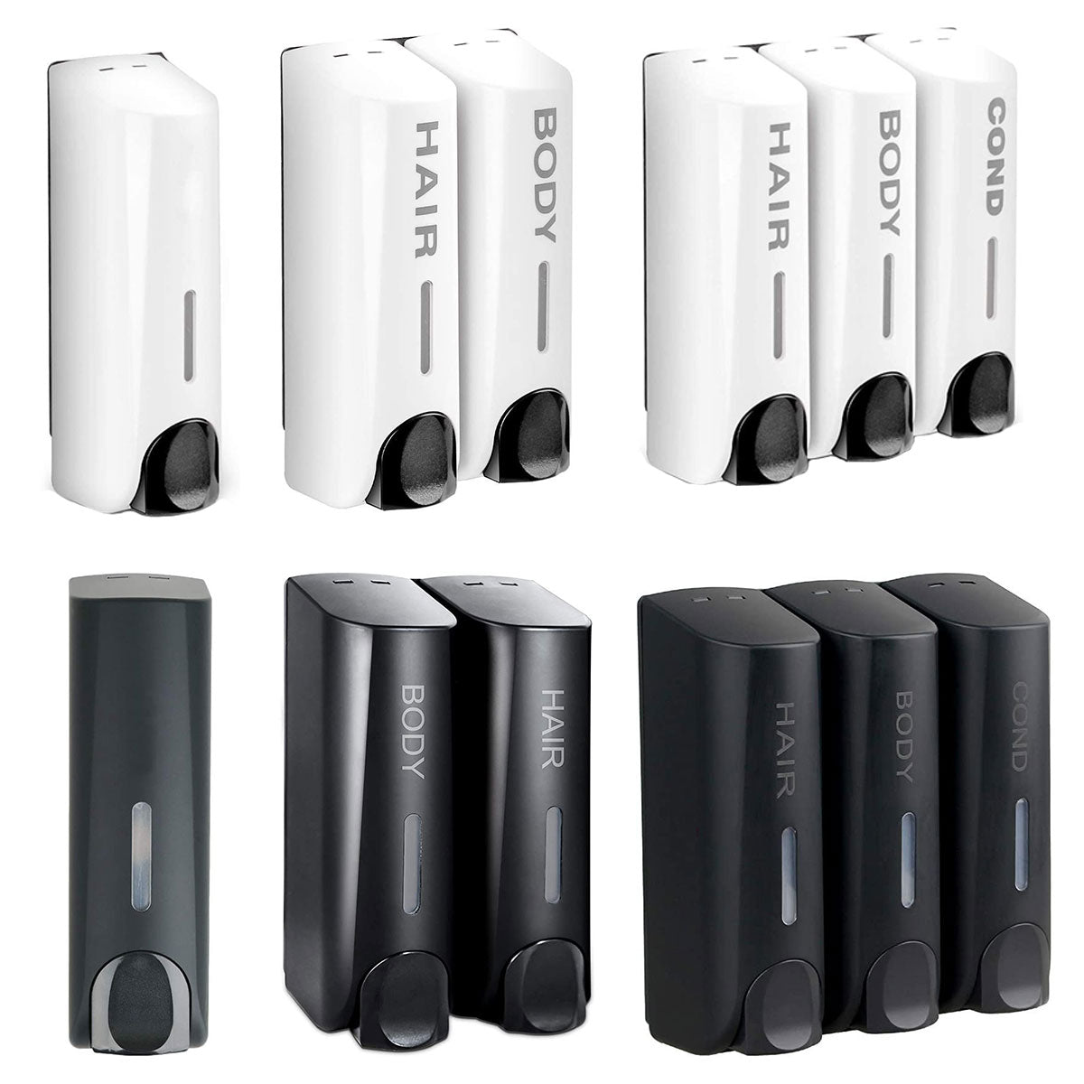 Hotel Wall Mounted Soap Dispenser with Multi Chamber Design