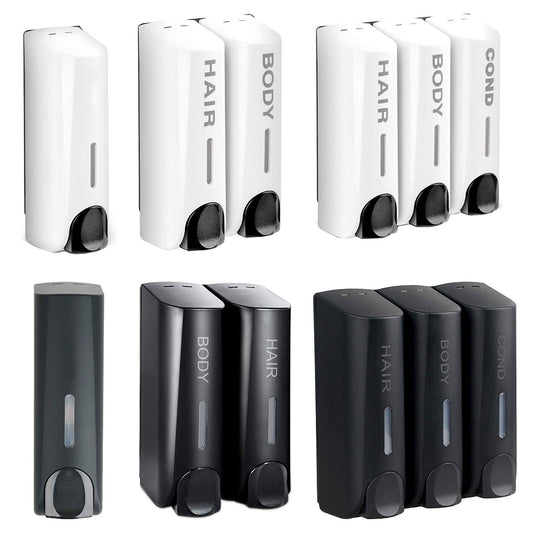 Hotel Wall Mounted Soap Dispenser with Multi Chamber Design