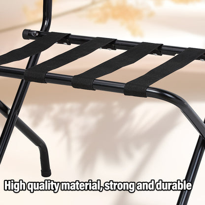 Foldable Luggage Rack Stainless Steel for Hotel Suitcase Support