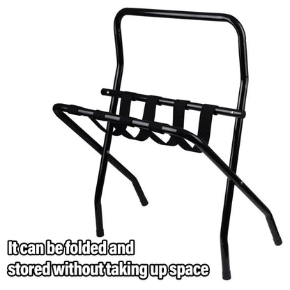 Foldable Luggage Rack Stainless Steel for Hotel Suitcase Support