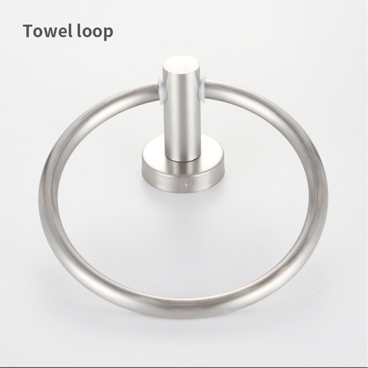Wall Mounted Bathroom Towel Ring 180 Degree Swivel