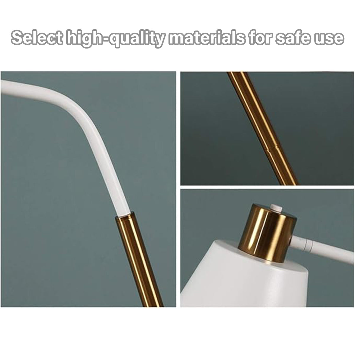 Modern Floor Lamp Rotatable Shade with 5W LED for Bedroom