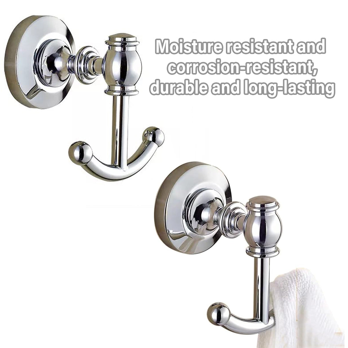 Solid Copper Wall Coat Hook for Entryway Bathroom Towels