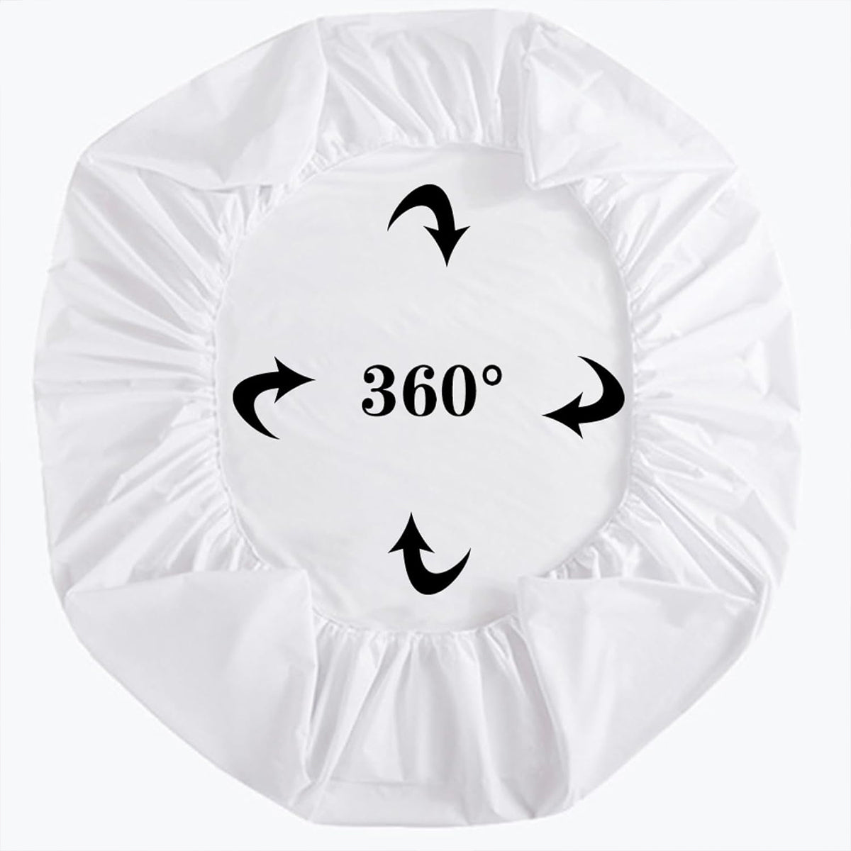 Waterproof Fitted Mattress Protector Bed Cover Sheet