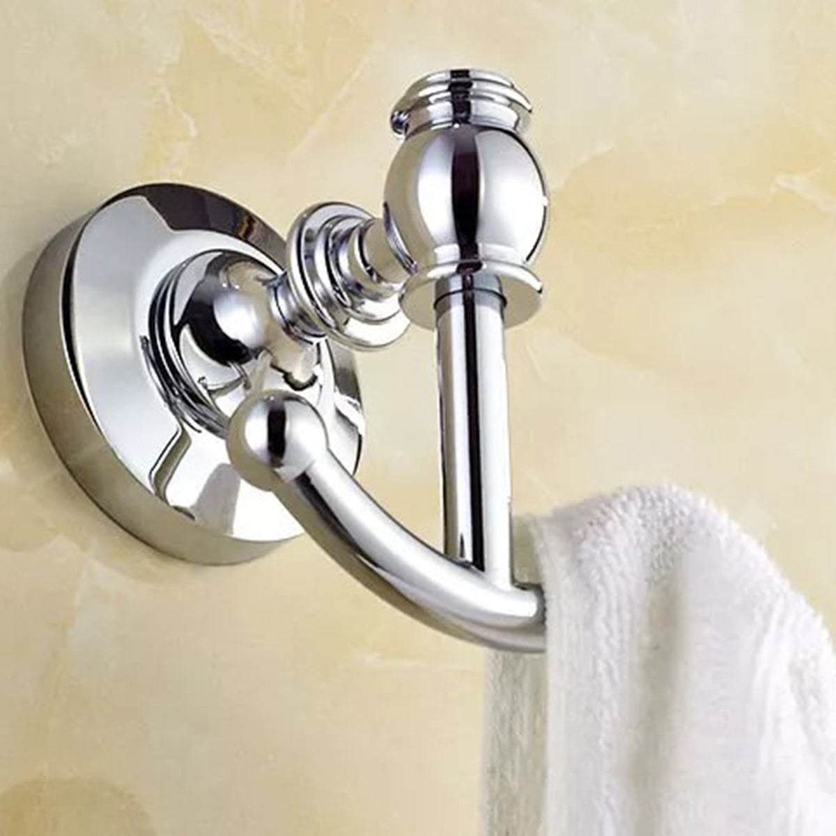 Solid Copper Wall Coat Hook for Entryway Bathroom Towels