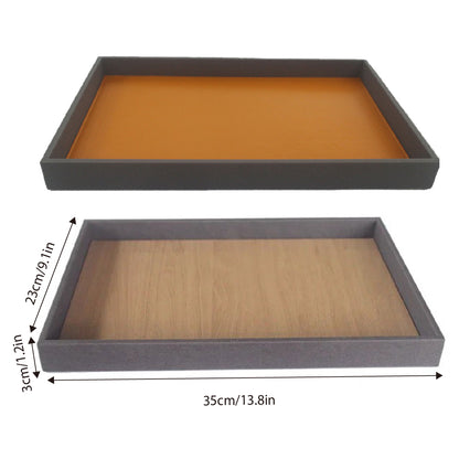 Rectangular Sundry Storage Tray for Hotel Room Essentials