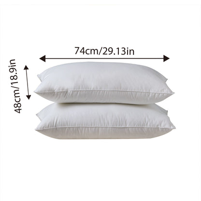 White Pillow Insert 48x74cm Support Core for Home and Hotel