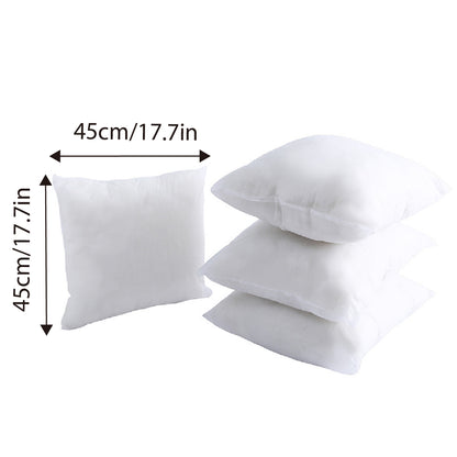White Cotton Pillow Core with Anti Feather Sanding Cloth