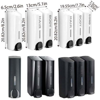 Hotel Wall Mounted Soap Dispenser with Multi Chamber Design