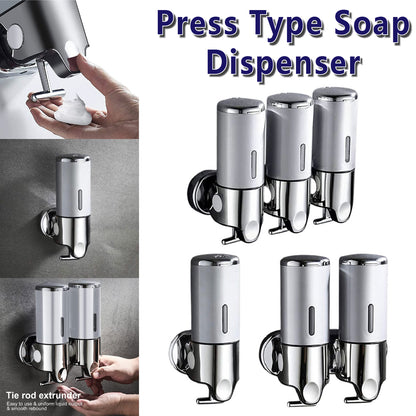 Wall Mounted Soap Dispenser with Push Lever