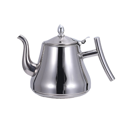 Thickened Stainless Steel Teapot Kettle With Strainer for Hotel Service