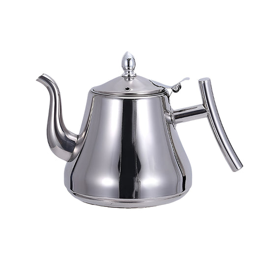 Thickened Stainless Steel Teapot Kettle With Strainer for Hotel Service