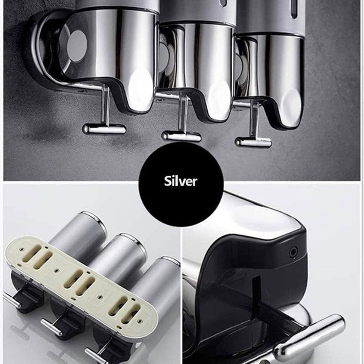 Wall Mounted Soap Dispenser with Push Lever