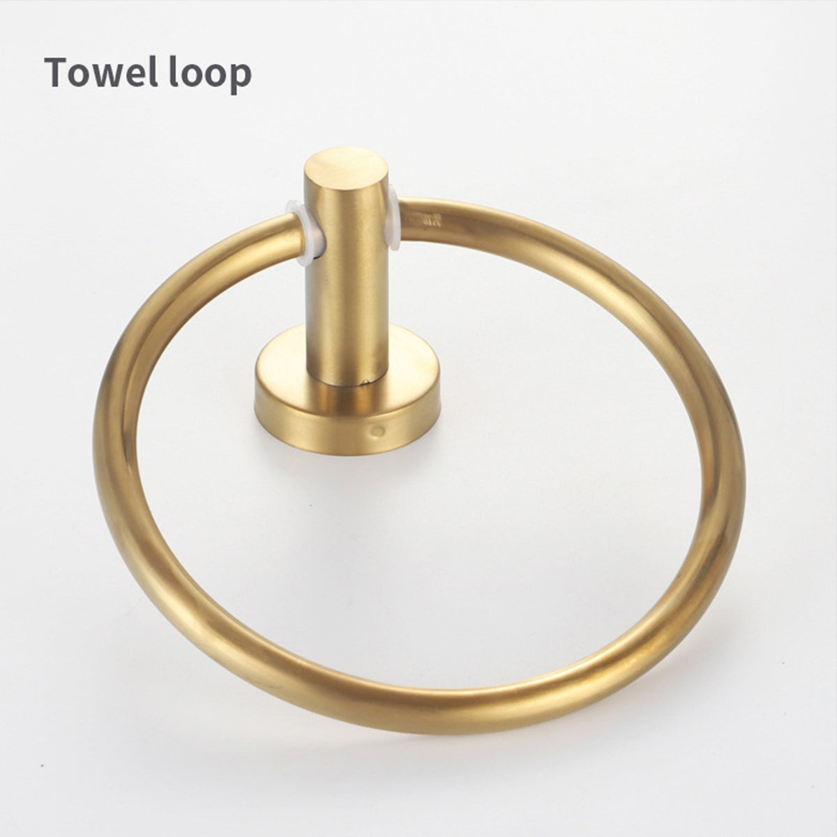 Wall Mounted Bathroom Towel Ring 180 Degree Swivel