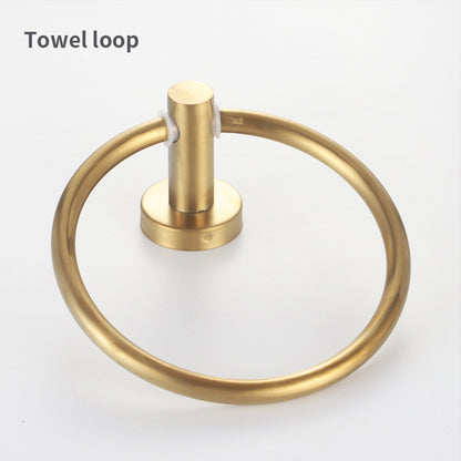 Wall Mounted Bathroom Towel Ring 180 Degree Swivel
