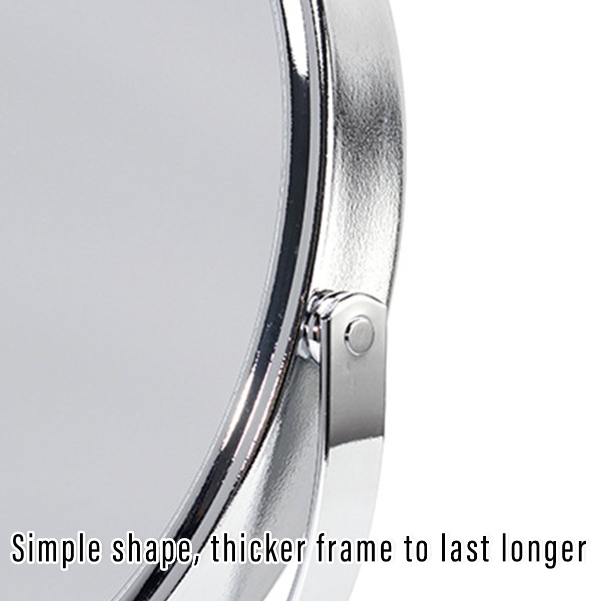 5x Magnifying Desktop Vanity Mirror 360 Rotating HD for Makeup