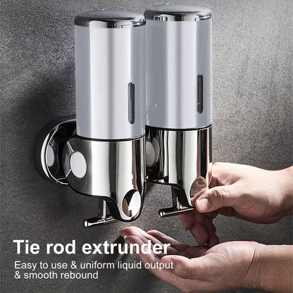 Wall Mounted Soap Dispenser with Push Lever