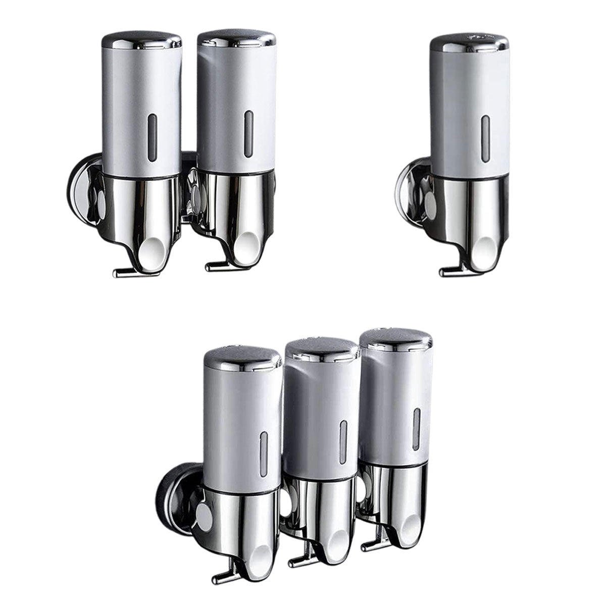 Wall Mounted Soap Dispenser with Push Lever