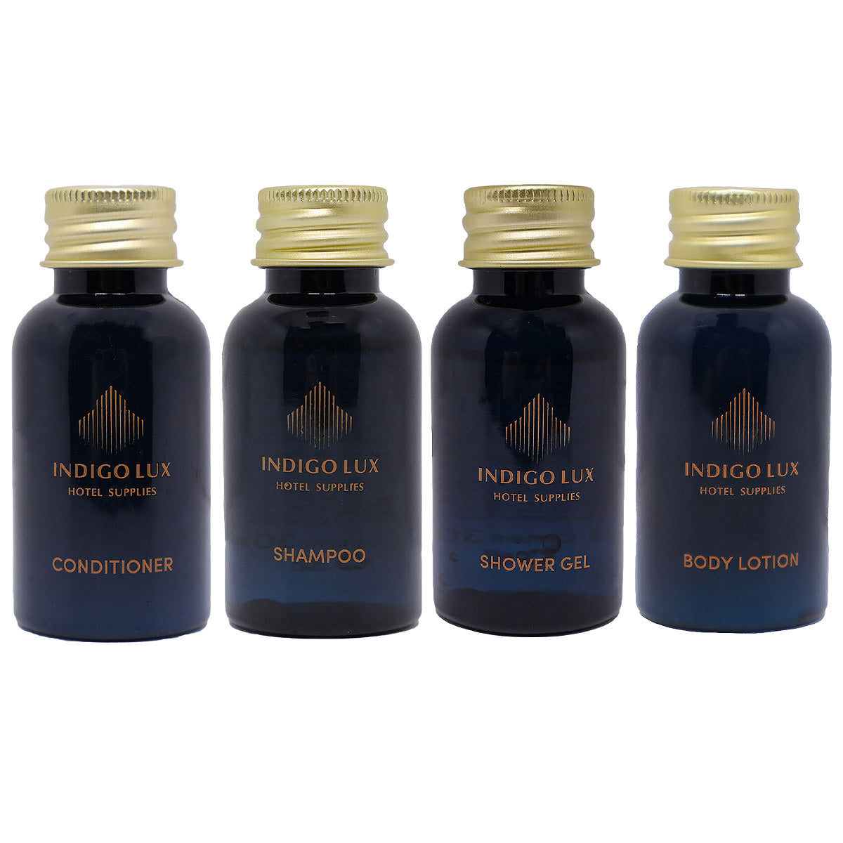 50 Pcs 30ml White Tea Hotel Toiletry Bottles with Screw Cap