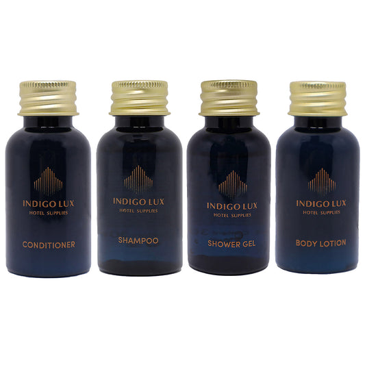 50 Pcs 30ml White Tea Hotel Toiletry Bottles with Screw Cap
