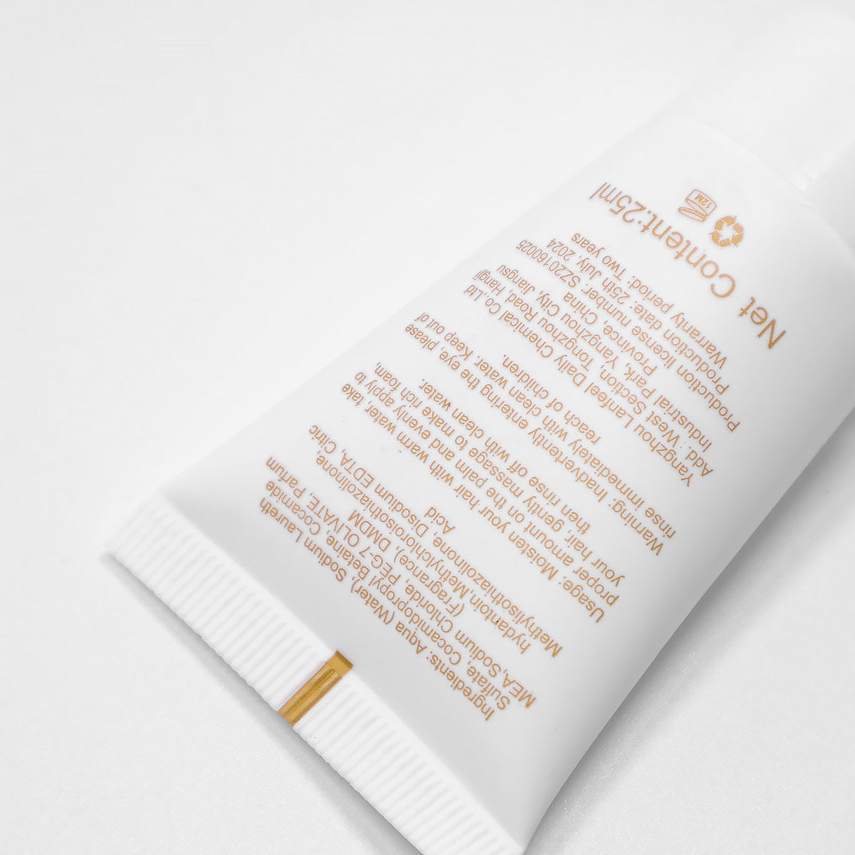 50pcs 25ml Hotel Toiletry Bottles Shampoo Conditioner