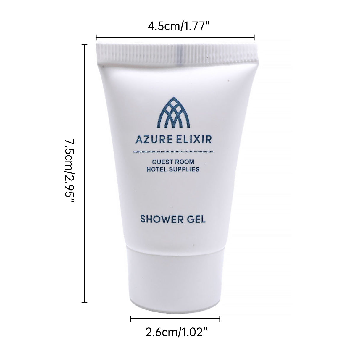 50pcs 25ml Hotel Toiletry Bottles Shampoo Conditioner