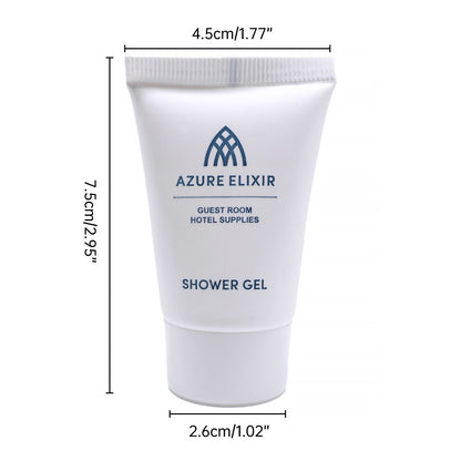 50pcs 25ml Hotel Toiletry Bottles Shampoo Conditioner