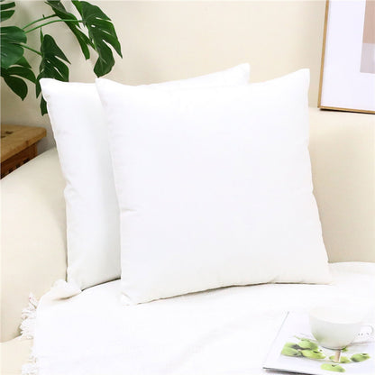 White Cotton Pillow Core with Anti Feather Sanding Cloth