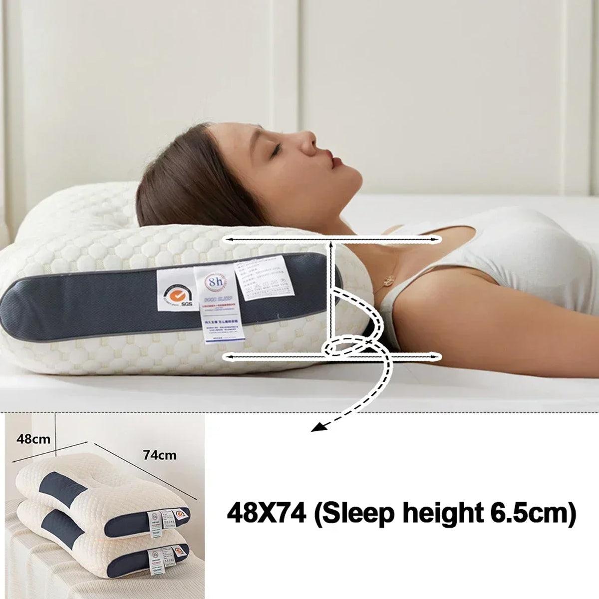 Ergonomic Memory Foam Contour Pillow for Neck Pain