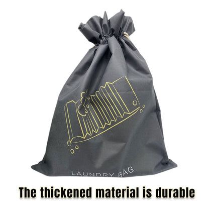 50 PCS Drawstring Laundry Bags Large Non Woven for Travel Hotels