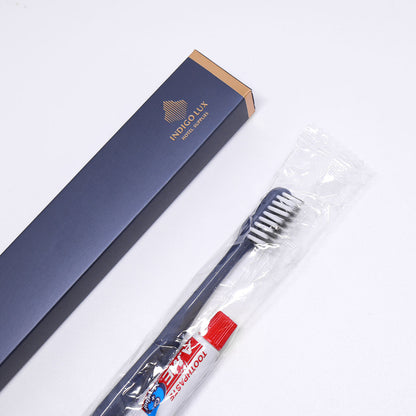 50 Sets Wrapped Toothbrush and 5g Toothpaste for Hotel Guests