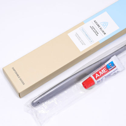 50 Sets Wrapped Toothbrush and 5g Toothpaste for Hotel Guests