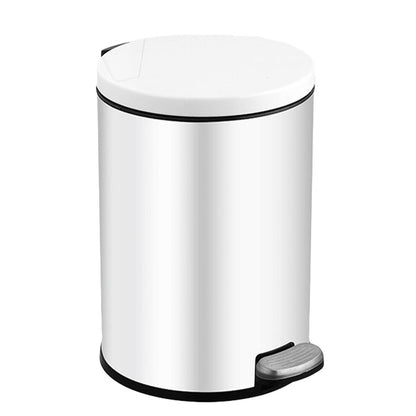 Trash Can 6L Double Layer Foot Pedal with Lid for Kitchen Bathroom