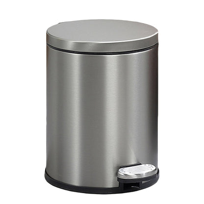 Trash Can 6L Double Layer Foot Pedal with Lid for Kitchen Bathroom
